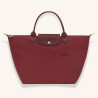 Longchamp –  Sac porté main Le Pliage green M